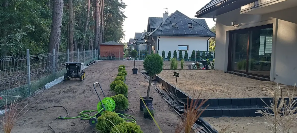 Efekty po instalacji nawadniania ogrodu