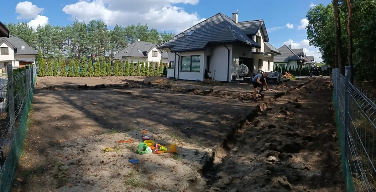 Montaż systemy nawadniania na terenie prywatnym